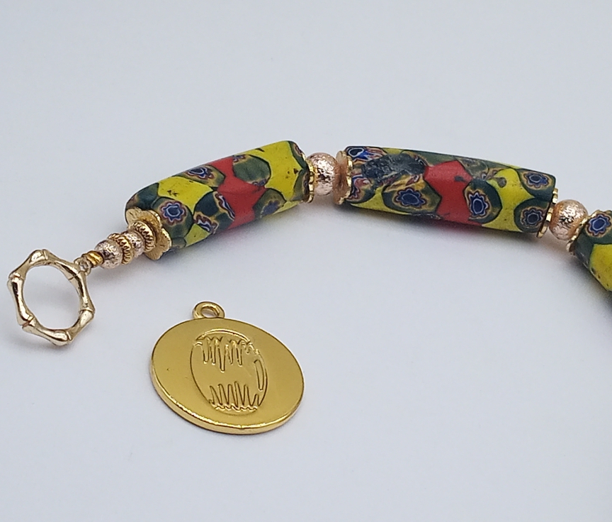 Bracelet en perles Millefiori image hover