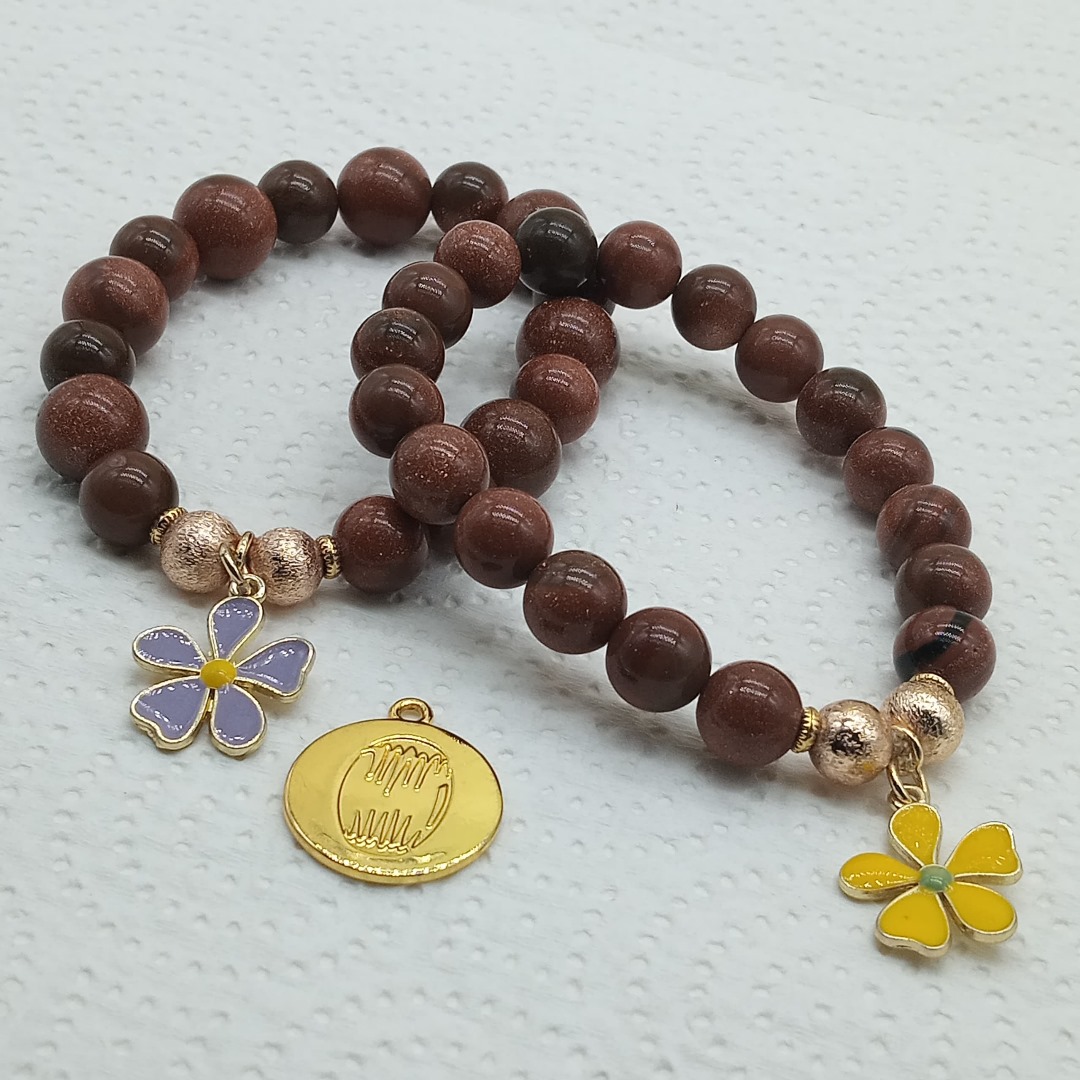 Bracelet en perles de soleil image hover