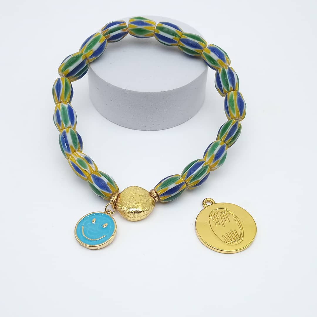 Bracelet en perles Chevron image hover