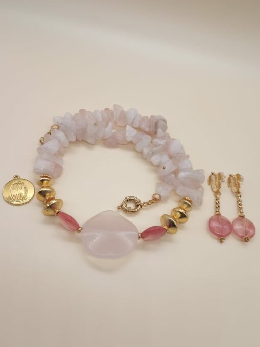 Parure QUARTZ ROSE image