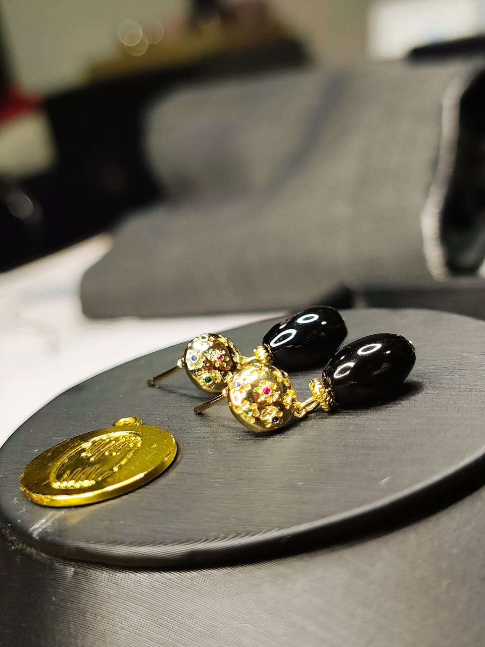 Parure en ras de cou Onyx image hover
